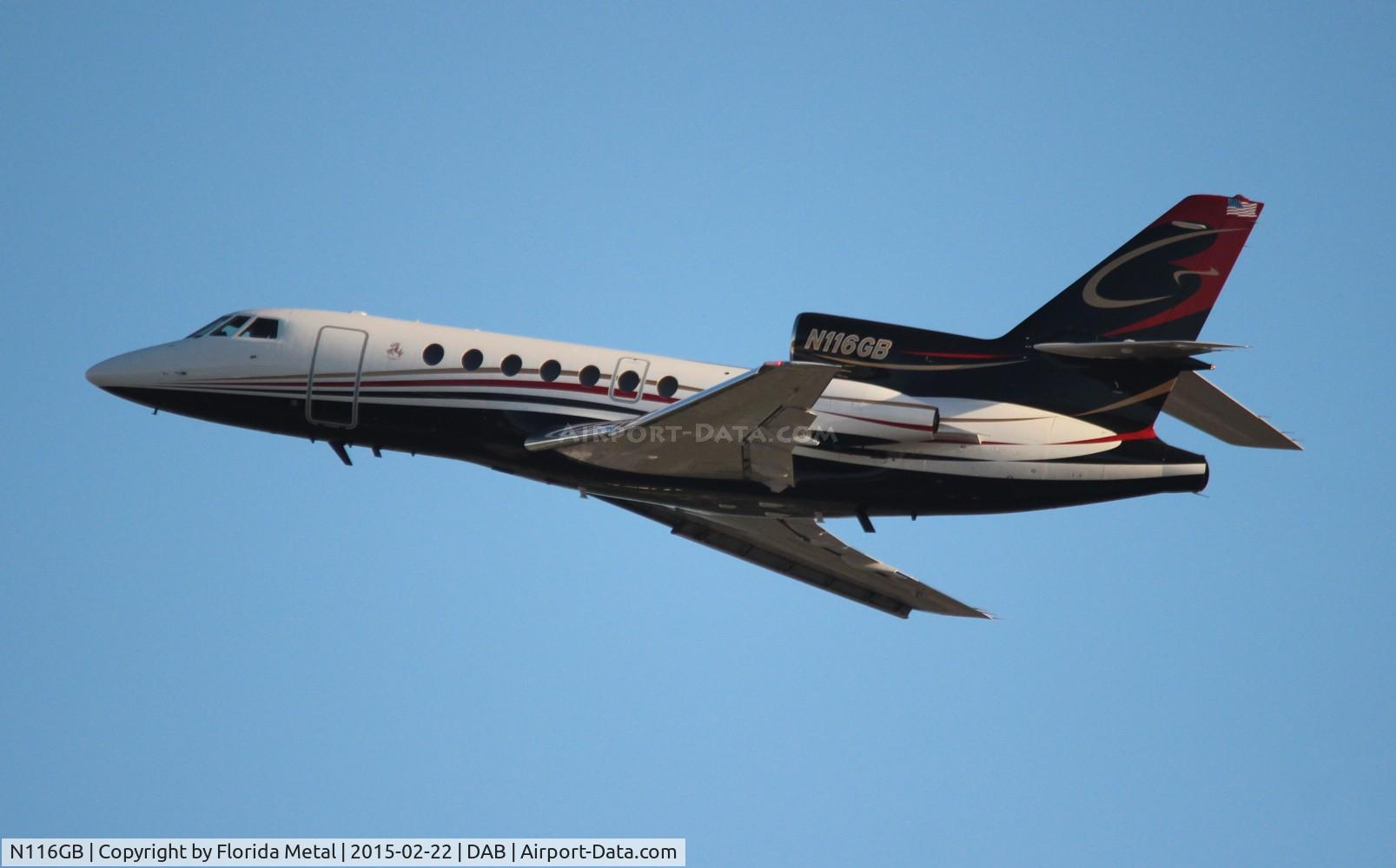 N116GB, 1987 Dassault Falcon 50 C/N 182, Greg Biffle