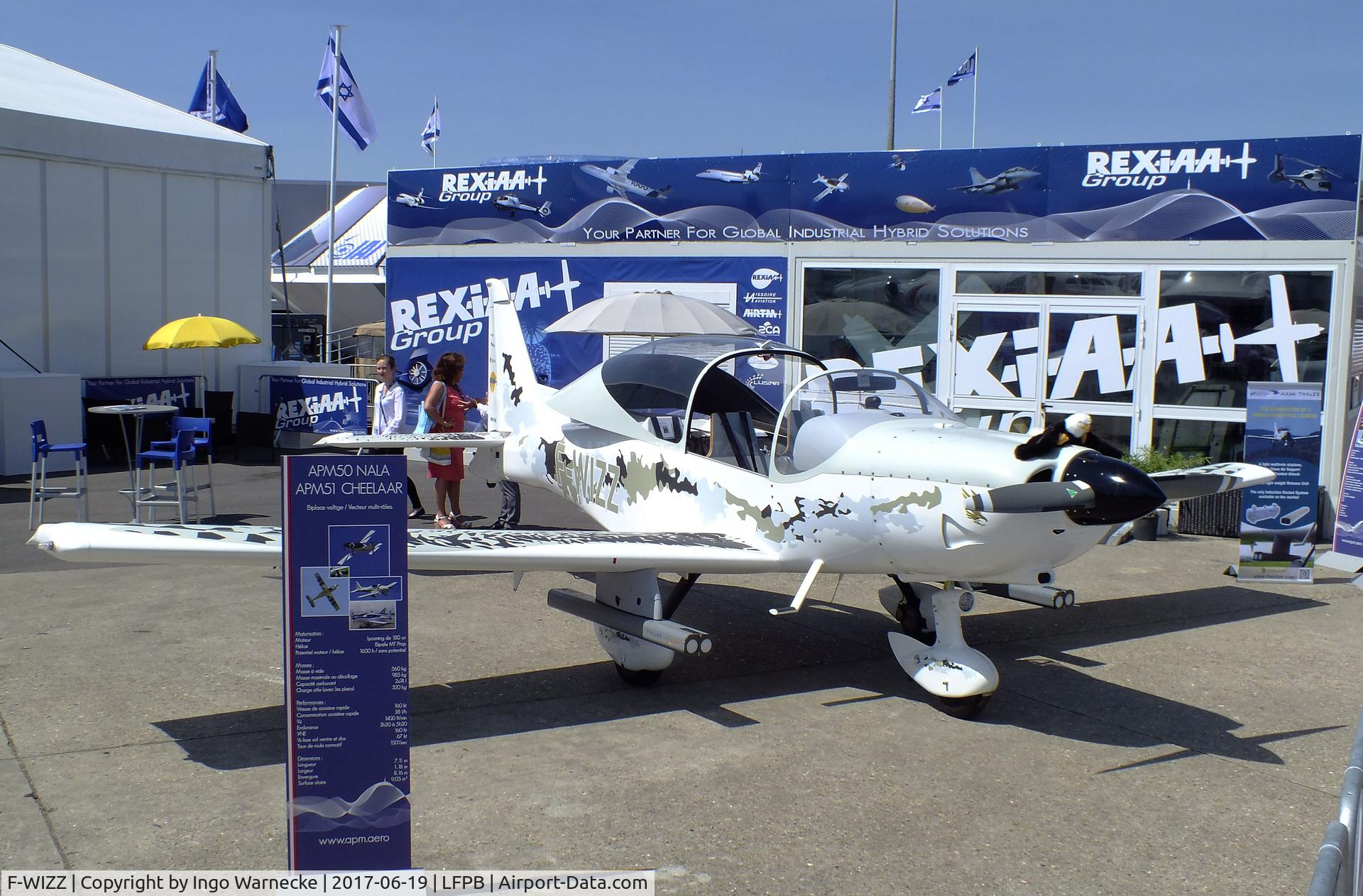 F-WIZZ, 2013 Issoire APM 50 Nala C/N 01, Issoire APM 50 Nala at the Aerosalon 2017, Paris