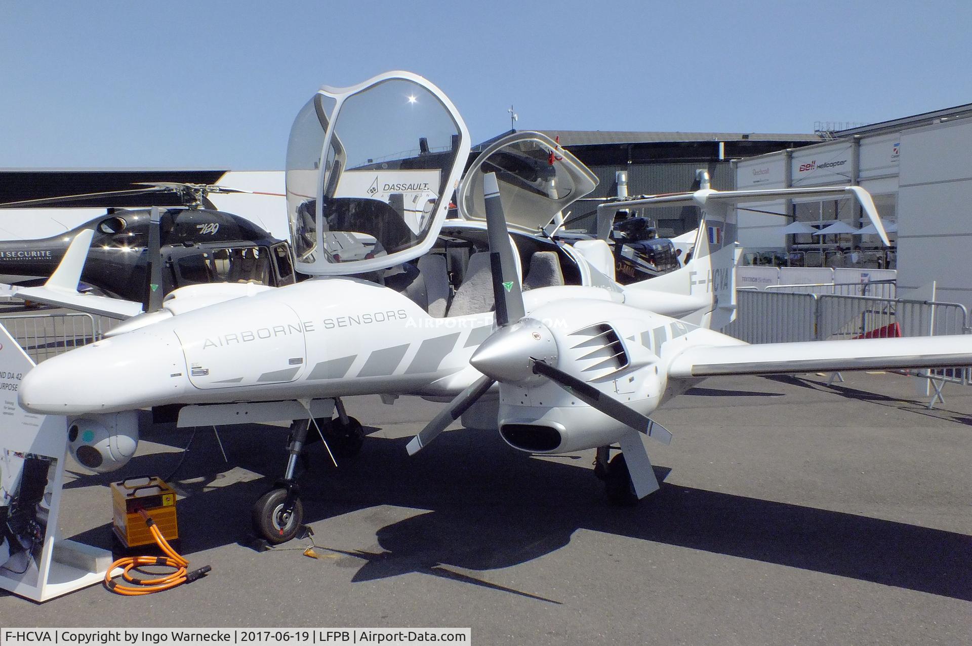 F-HCVA, Diamond DA-42MPP Twin Star C/N 42.007, Diamond DA-42MPP at the Aerosalon 2017, Paris