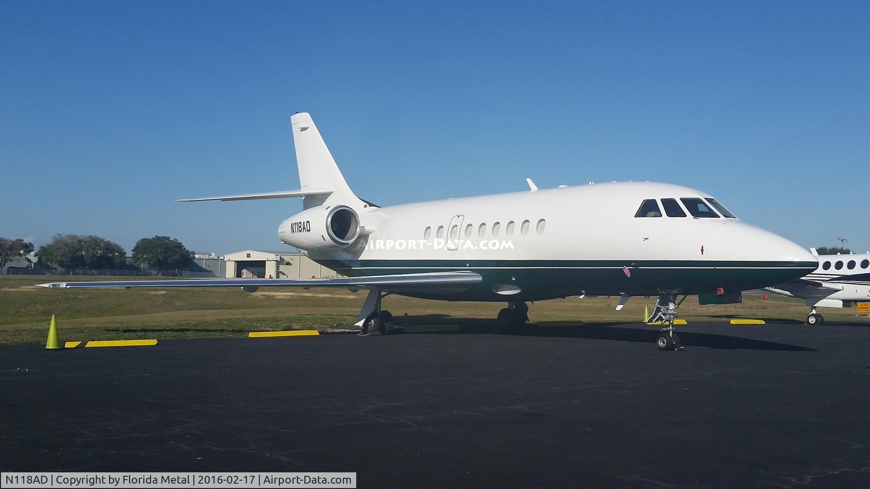N118AD, 2000 Dassault Falcon 2000 C/N 125, Falcon 2000