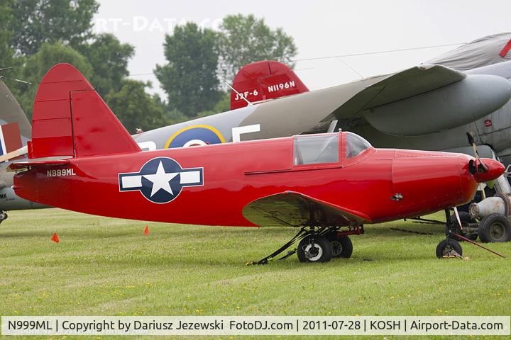 N999ML, 1944 Culver PQ-14B C/N 44-68334, Culver PQ-14B CN 44-68334, N999ML