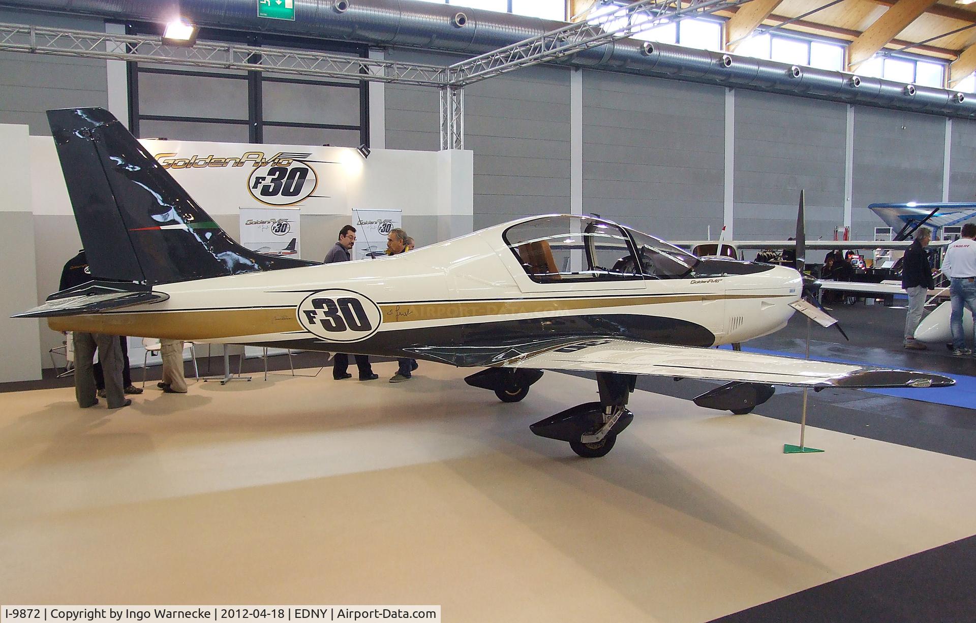 I-9872, 2012 Golden Avio F30 C/N 004CE, Golden Avio F30 FG Brio at the AERO 2012, Friedrichshafen