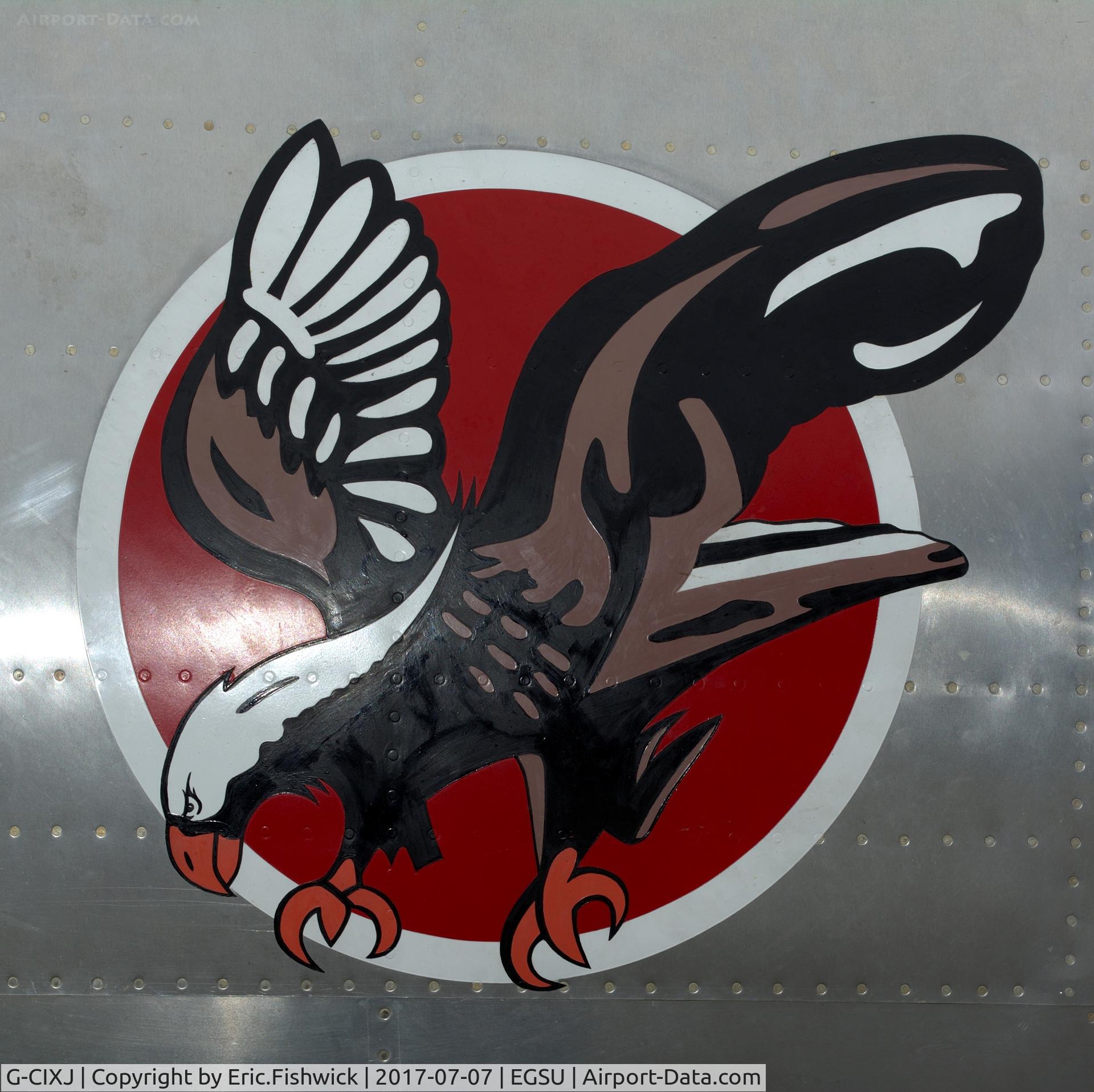 G-CIXJ, 1939 Curtiss P-36C Hawk C/N 38-210, 4. Artwork.