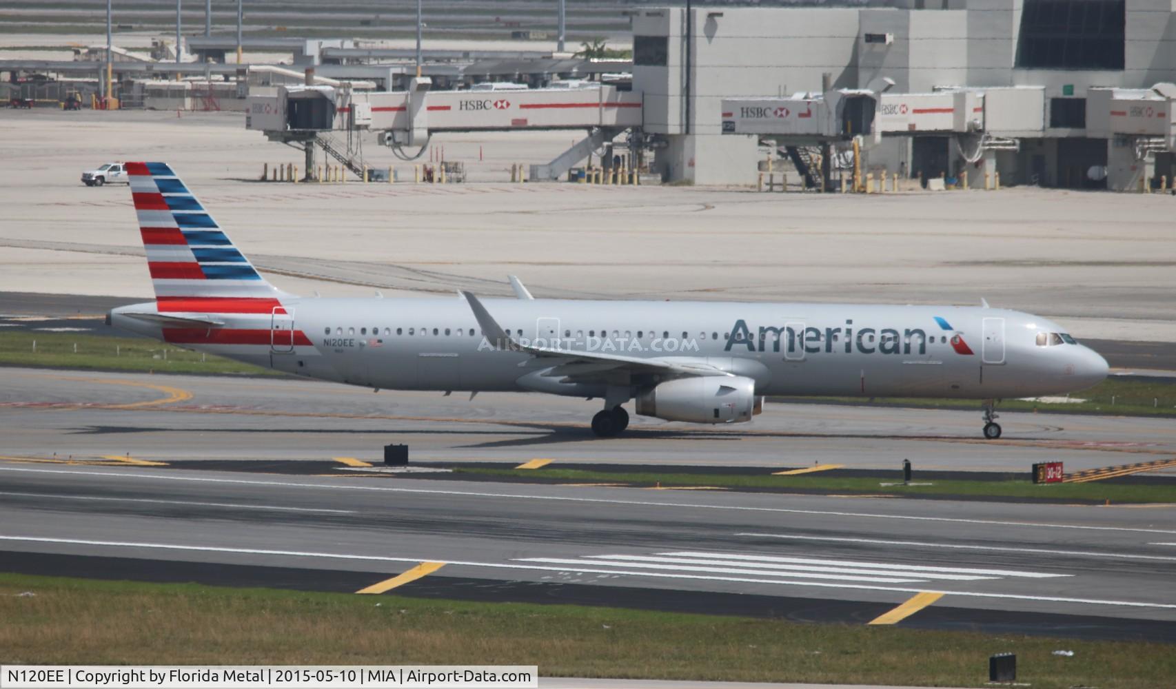 N120EE, 2014 Airbus A321-231 C/N 6227, American