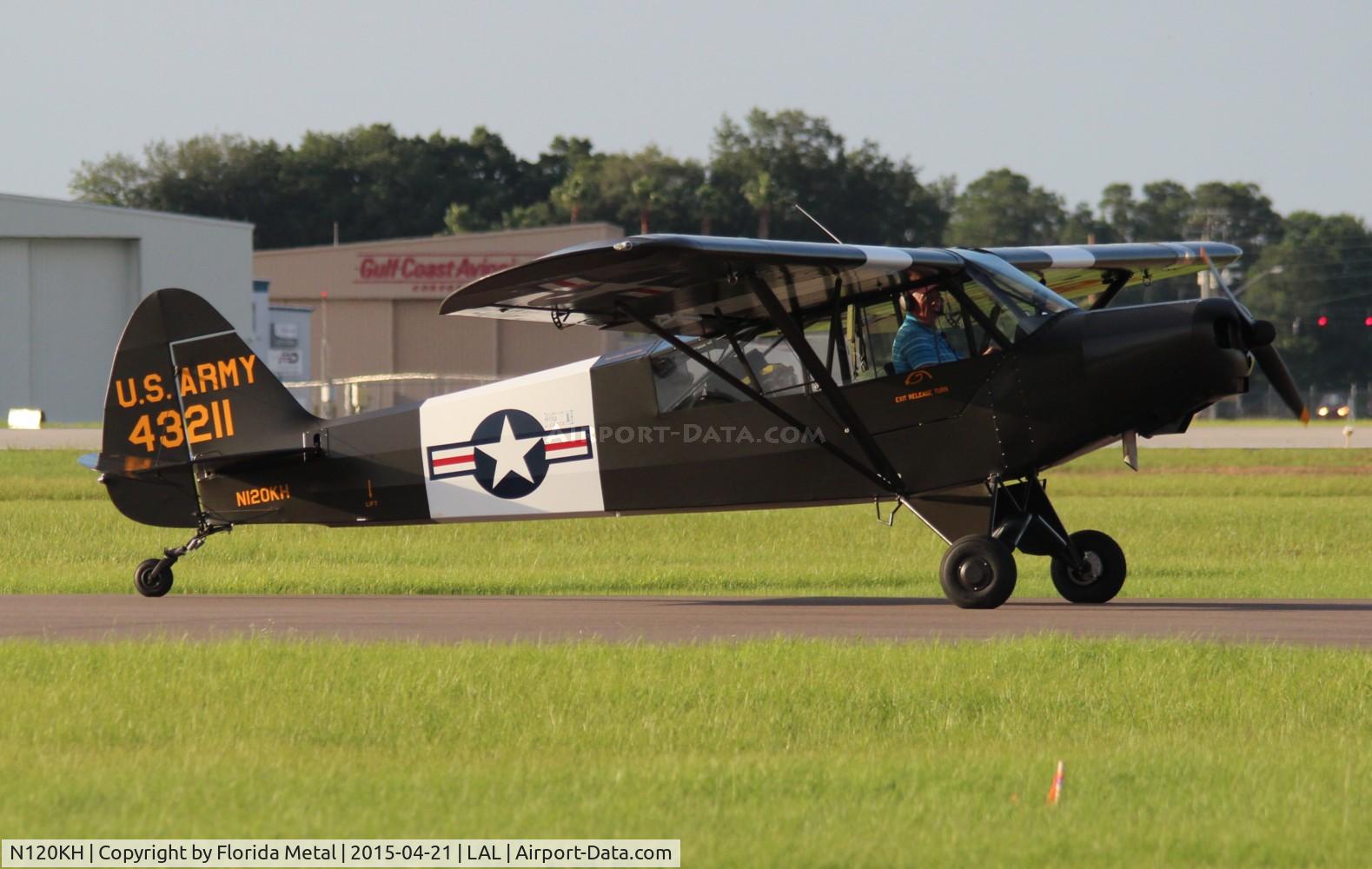 N120KH, 1954 Piper PA-18-135 Super Cub C/N 18-3511, Piper L-21B