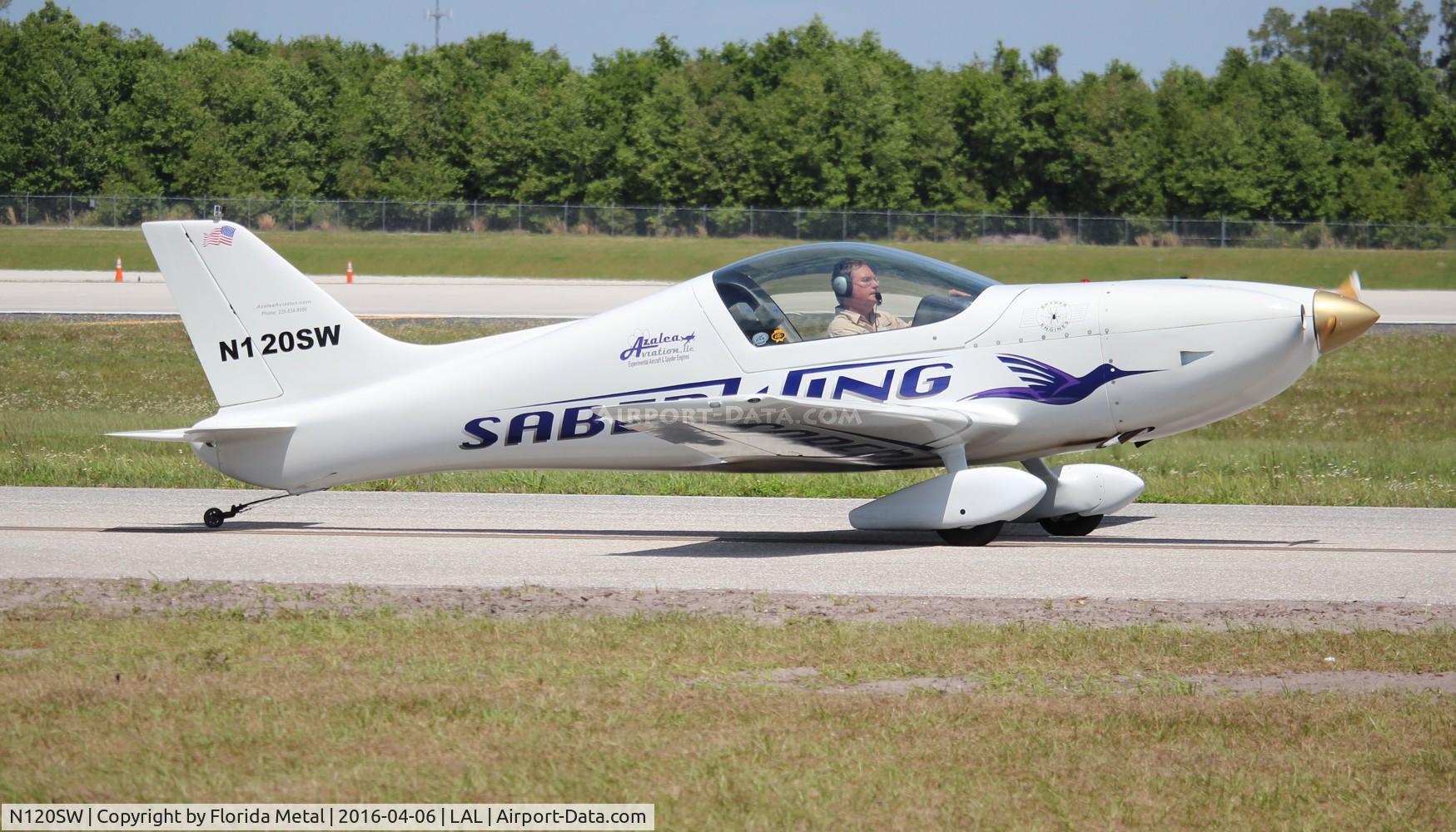 N120SW, 2014 Azalea Saberwing C/N CLAPP04, Saberwing