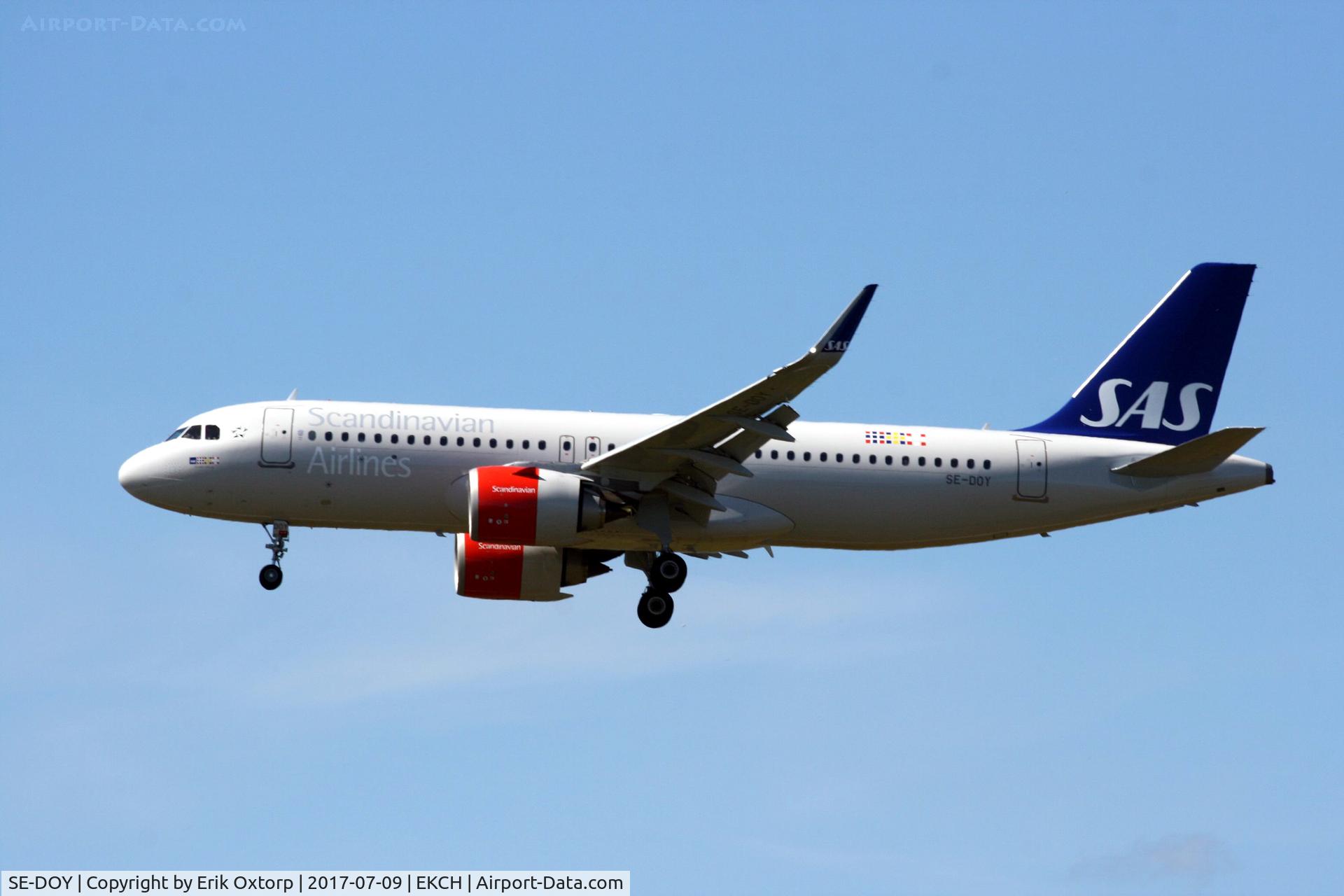 SE-DOY, 2017 Arbus A320-251N C/N 7499, SE-DOY landing rw 22L