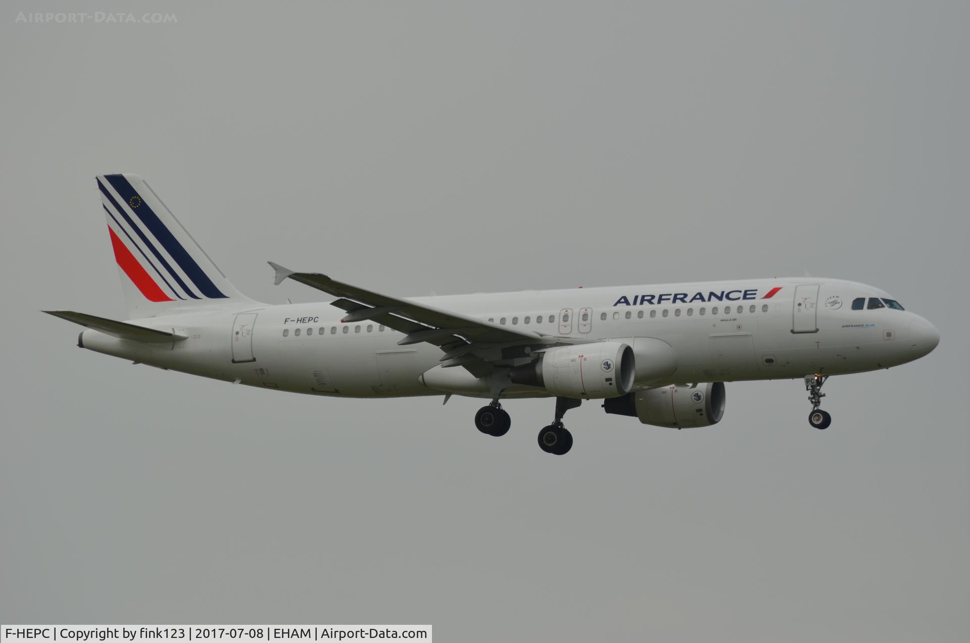 F-HEPC, 2010 Airbus A320-214 C/N 4267, AIR FRANCE A320 FINAL 06