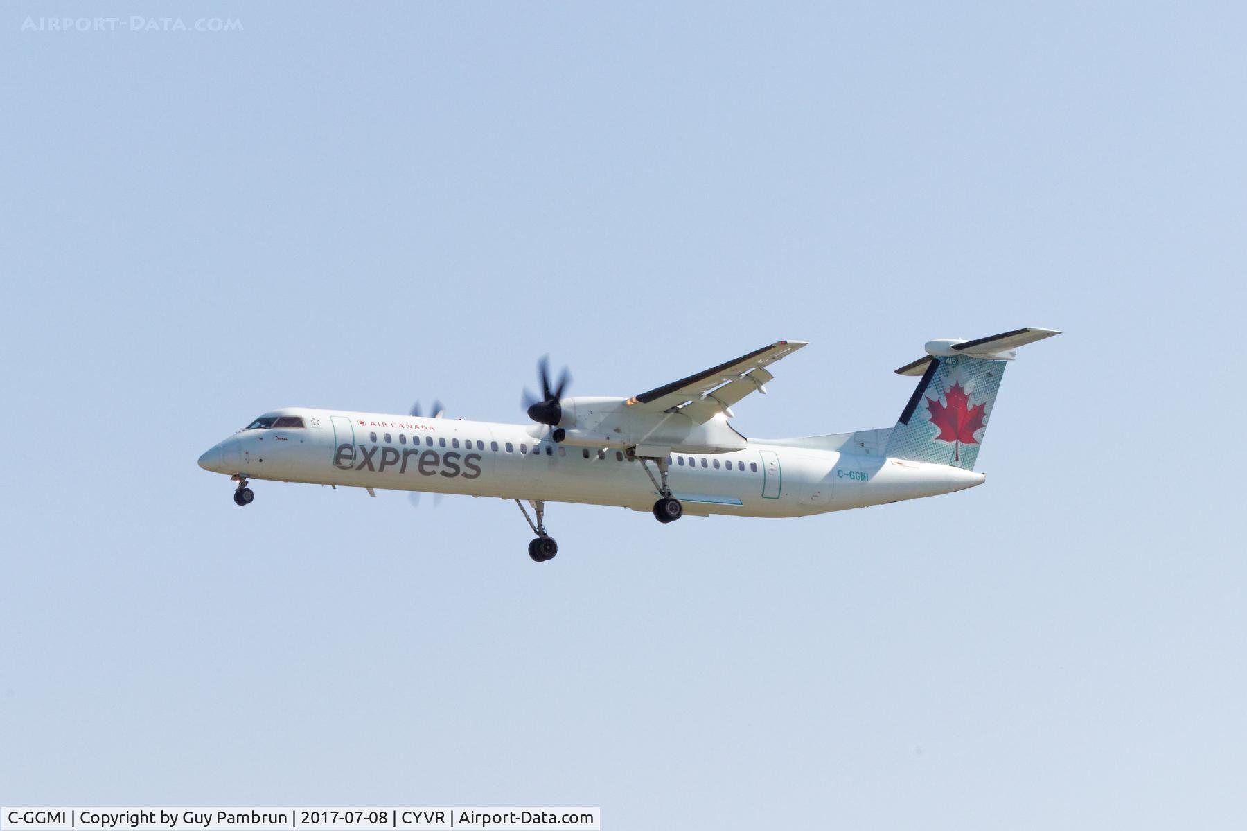 C-GGMI, 2012 De Havilland Canada DHC-8-402Q Dash 8 C/N 4413, Landing