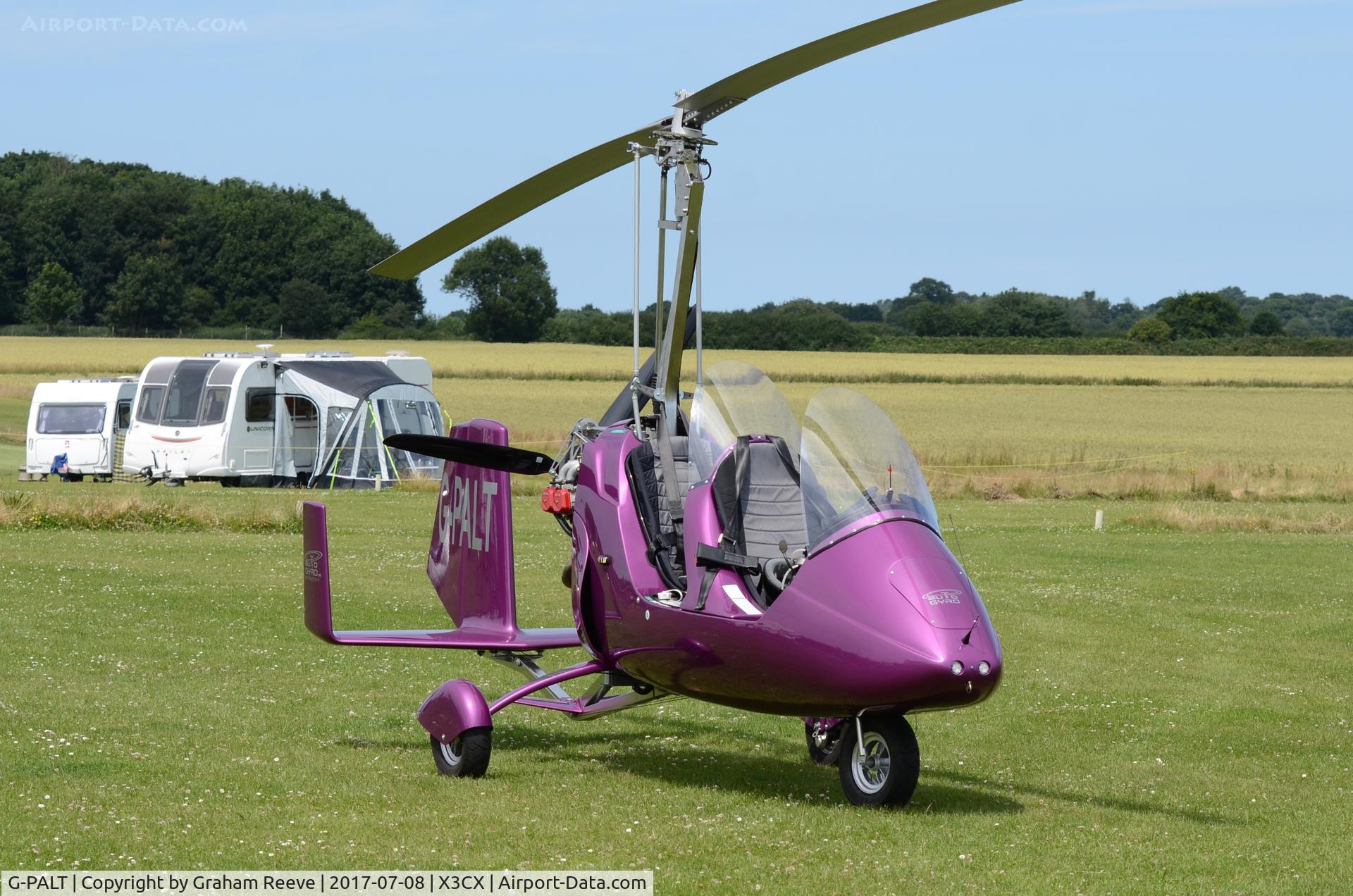 G-PALT, 2017 RotorSport UK MTOsport C/N RSUK/MTOS/063, Parked at Northrepps.