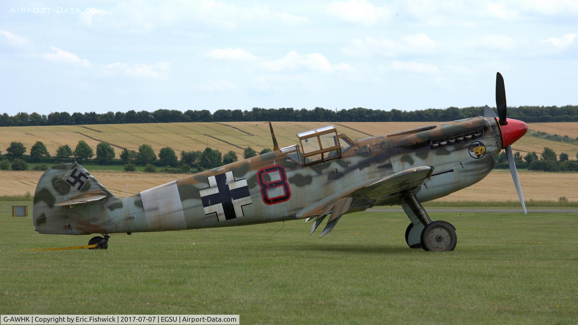 G-AWHK, 1949 Hispano HA-1112-M1L Buchon C/N 172, 2. G-AWHK wearing the weathered finish experienced in the North African Desert.