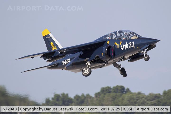 N120AU, 1981 Dassault-Dornier Alpha Jet A C/N 0120, Dassault-Dornier Alpha Jet CN 120, N120AU