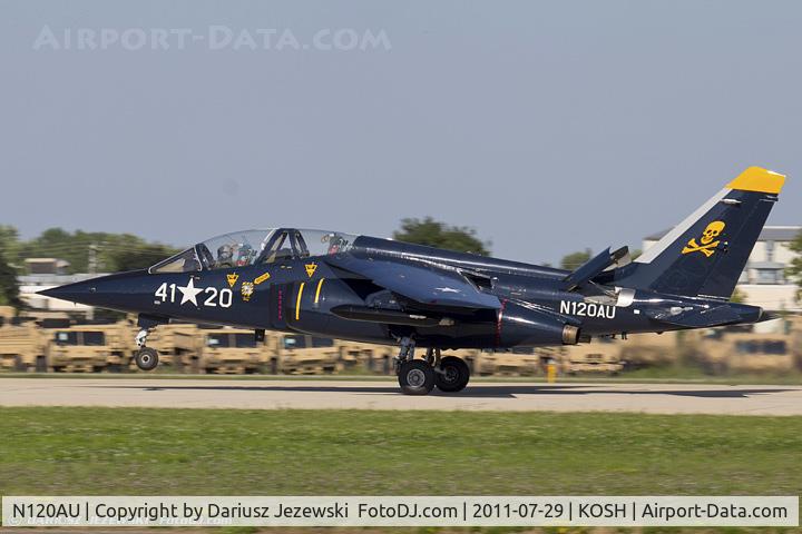 N120AU, 1981 Dassault-Dornier Alpha Jet A C/N 0120, Dassault-Dornier Alpha Jet CN 120, N120AU