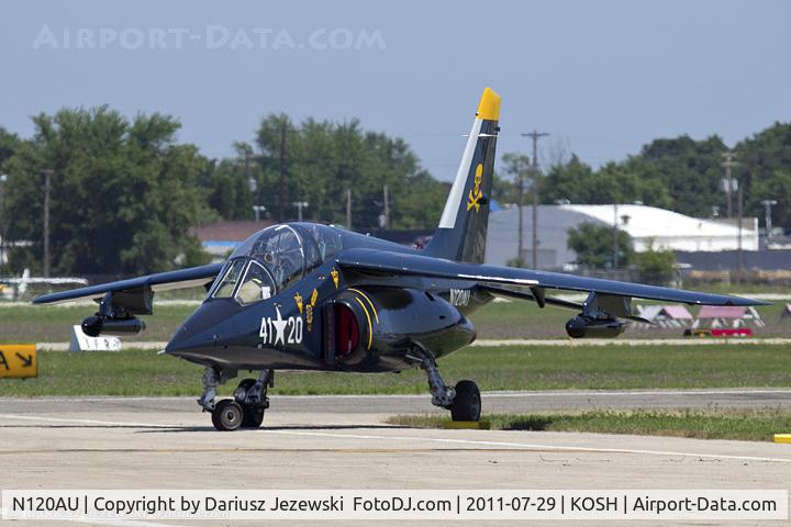 N120AU, 1981 Dassault-Dornier Alpha Jet A C/N 0120, Dassault-Dornier Alpha Jet CN 120, N120AU