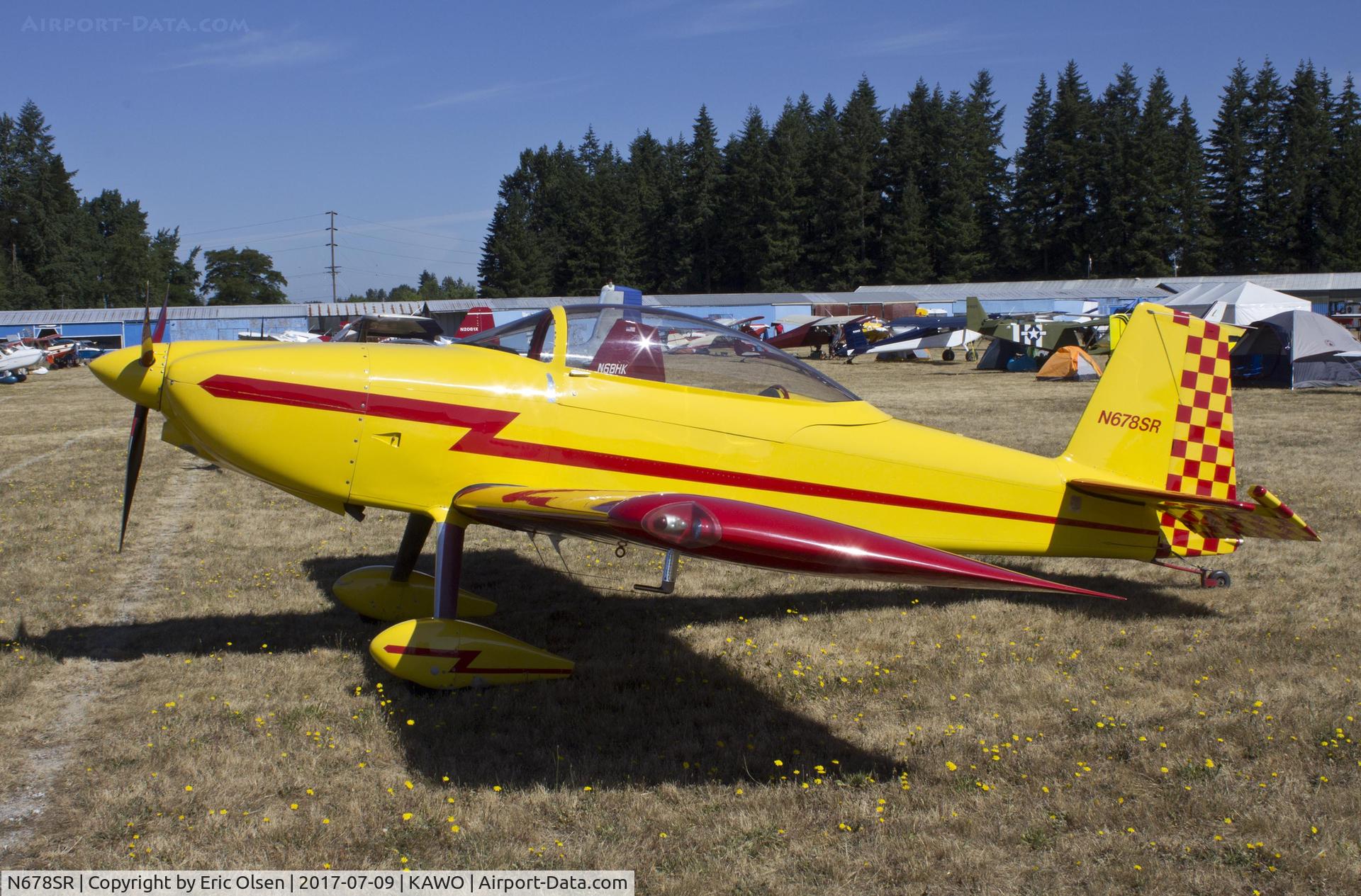 N678SR, 2003 Vans RV-8 C/N 81915, RV-8 at the 2017 Arlington Fly-In.