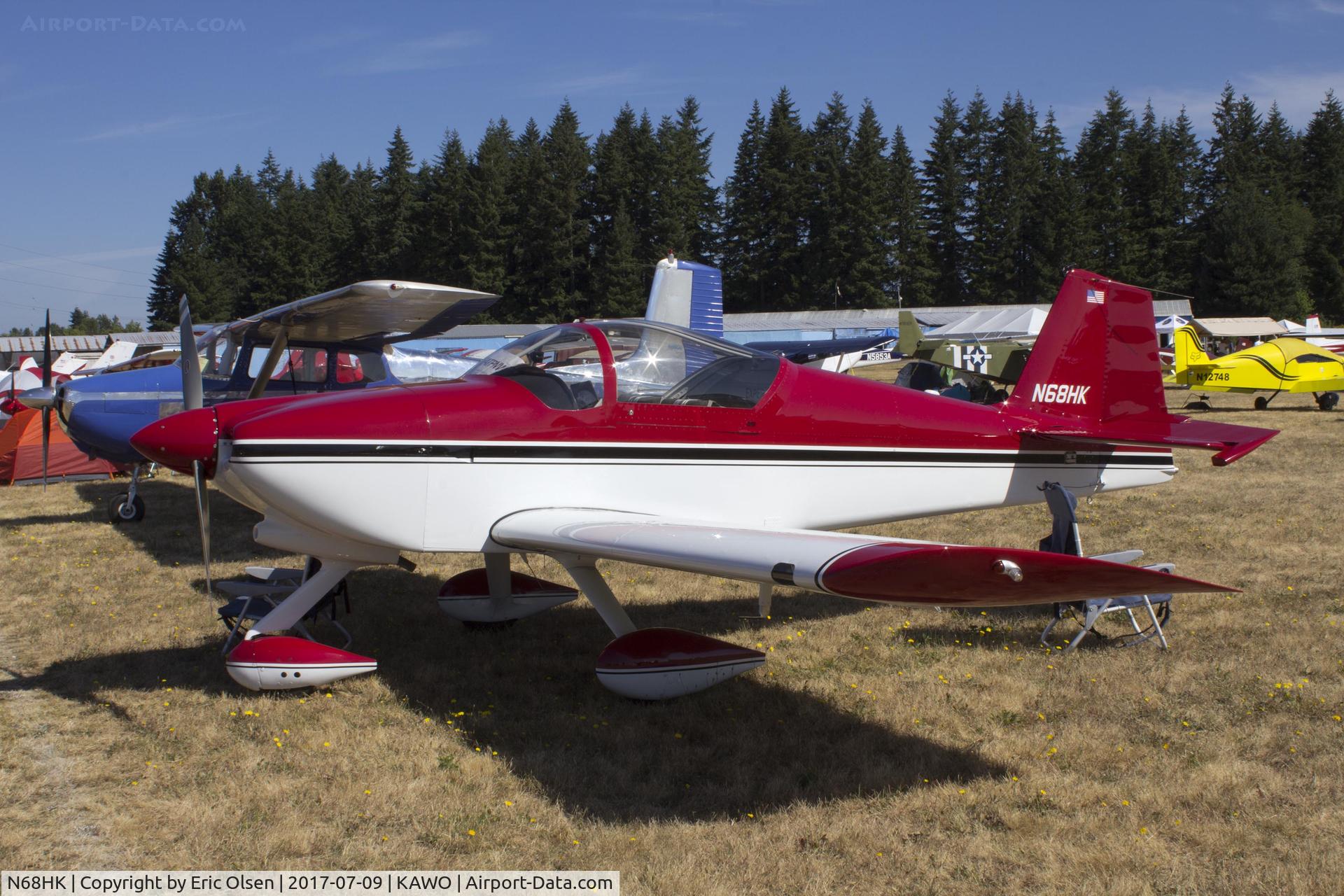 N68HK, Vans RV-6A C/N 60323, RN-6A at the 2017 Arlington Fly-In.