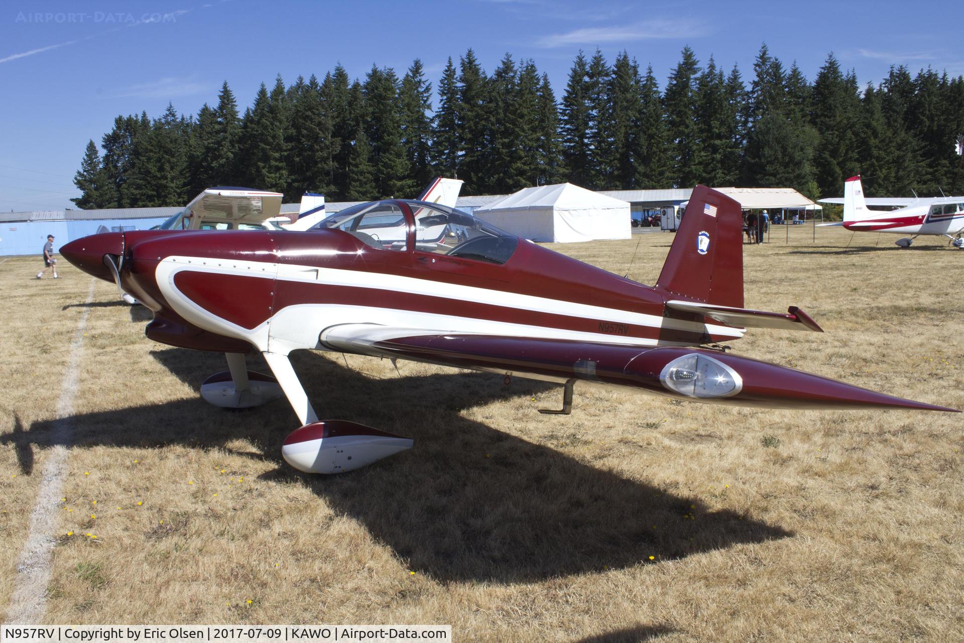 N957RV, 2009 Vans RV-7 C/N 72608, RV-7 at the 2017 Arlington Fly-In.
