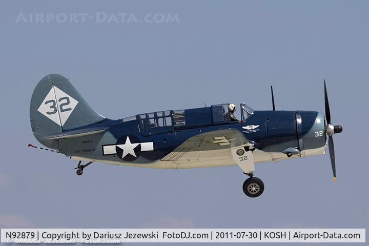 N92879, 1944 Curtiss SB2C-5 Helldiver C/N 83725, Curtiss SB2C-5 Helldiver CN 83589, N92879