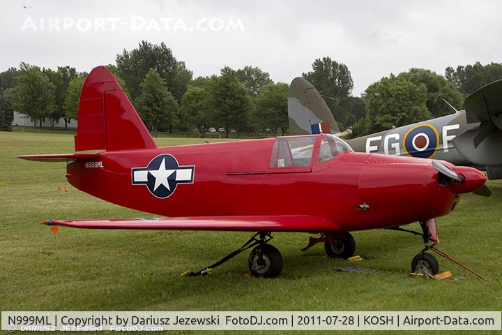 N999ML, 1944 Culver PQ-14B C/N 44-68334, Culver PQ-14B CN 44-68334, N999ML