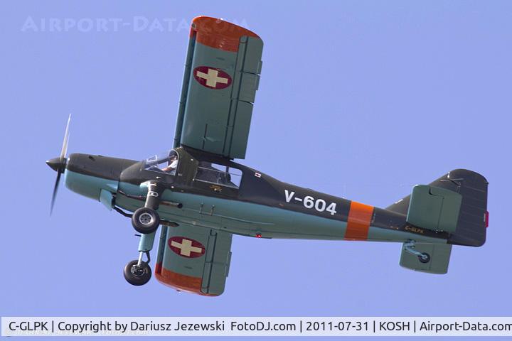 C-GLPK, 1958 Dornier Do-27H-2 C/N 27-1802-2011, Dornier Do-27H-2 CN 27-1802-2011, C-GLPK