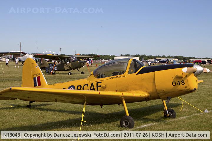 N18048, 1956 De Havilland Canada DHC-1B-2-S5 Chipmunk Mk2 C/N 186-224, De Havilland DHC-1B-2-S5 CN 186224, NX18048