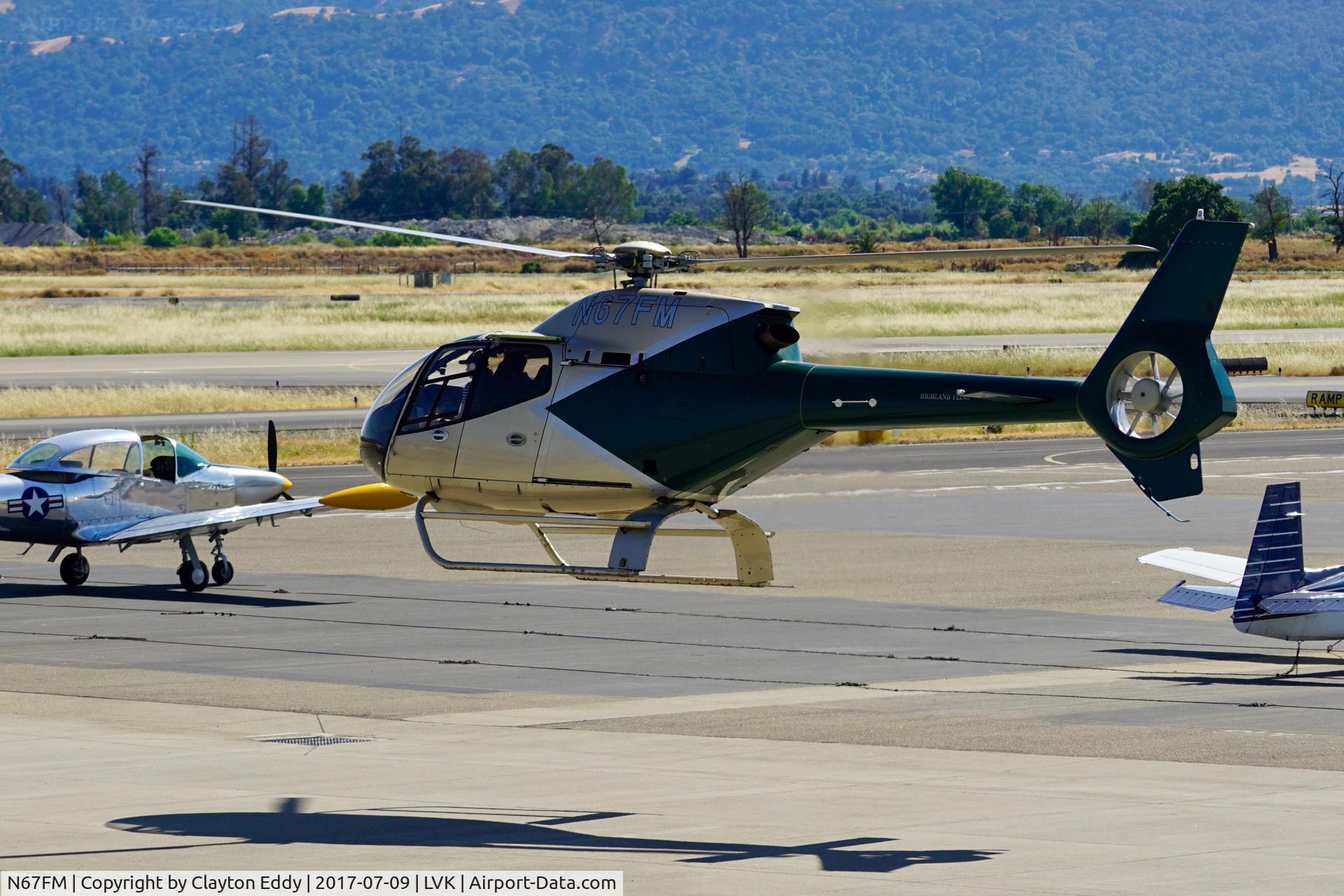 N67FM, 2001 Eurocopter EC-120B Colibri C/N 1195, Livermore Airport California. 2017.