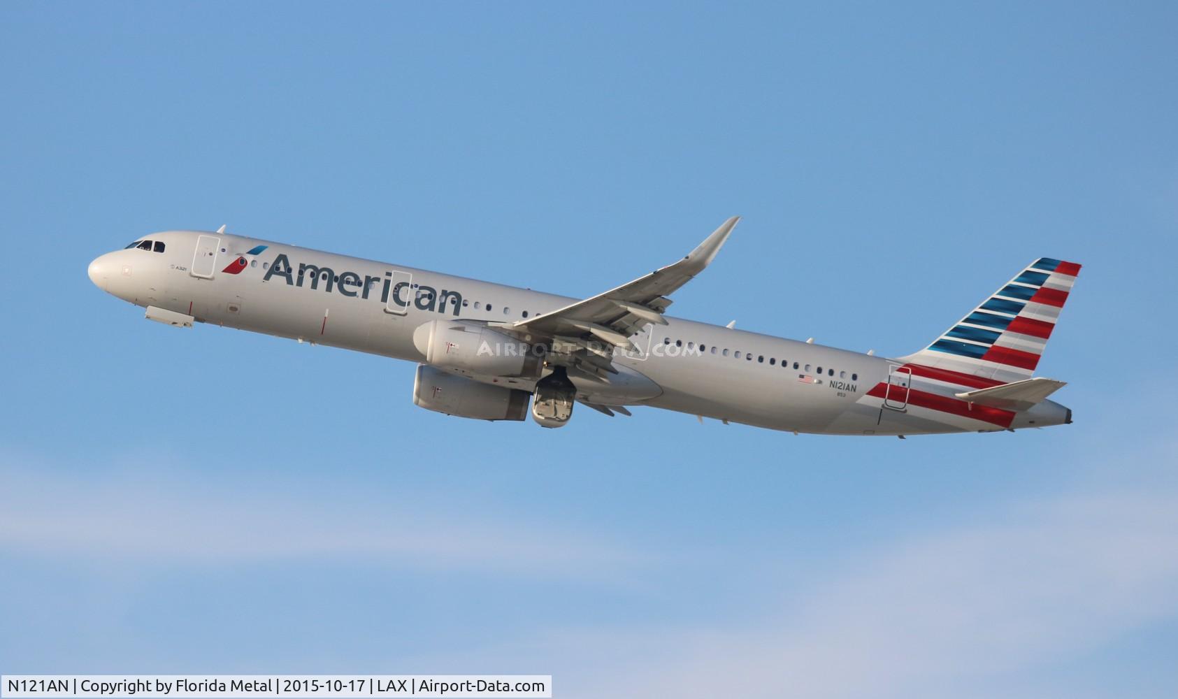 N121AN, 2014 Airbus A321-231 C/N 6238, American