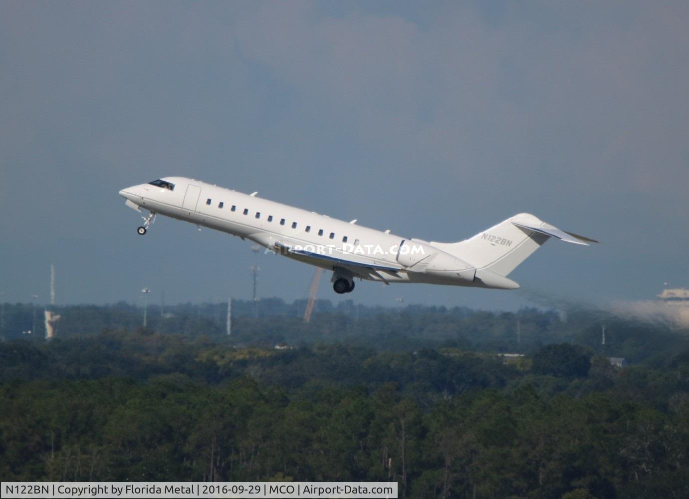 N122BN, 2001 Bombardier BD-700-1A10 Global Express C/N 9103, Global Express