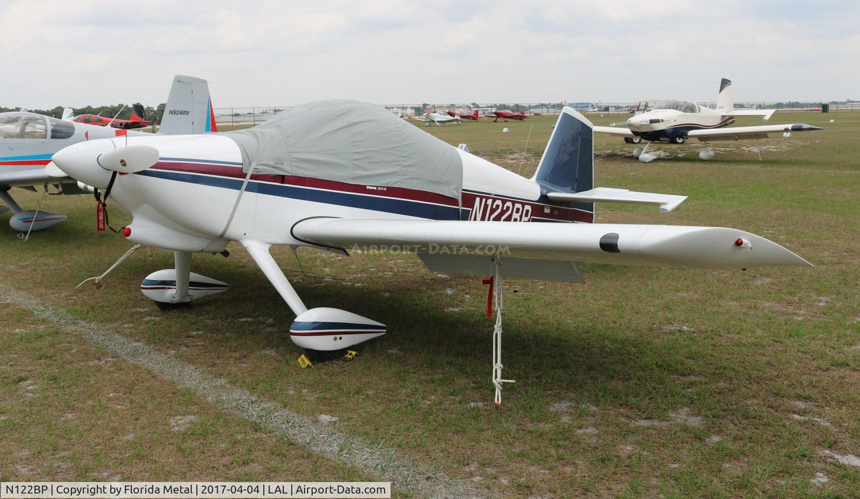 N122BP, 1997 Vans RV-6 C/N 22912, Vans RV-6