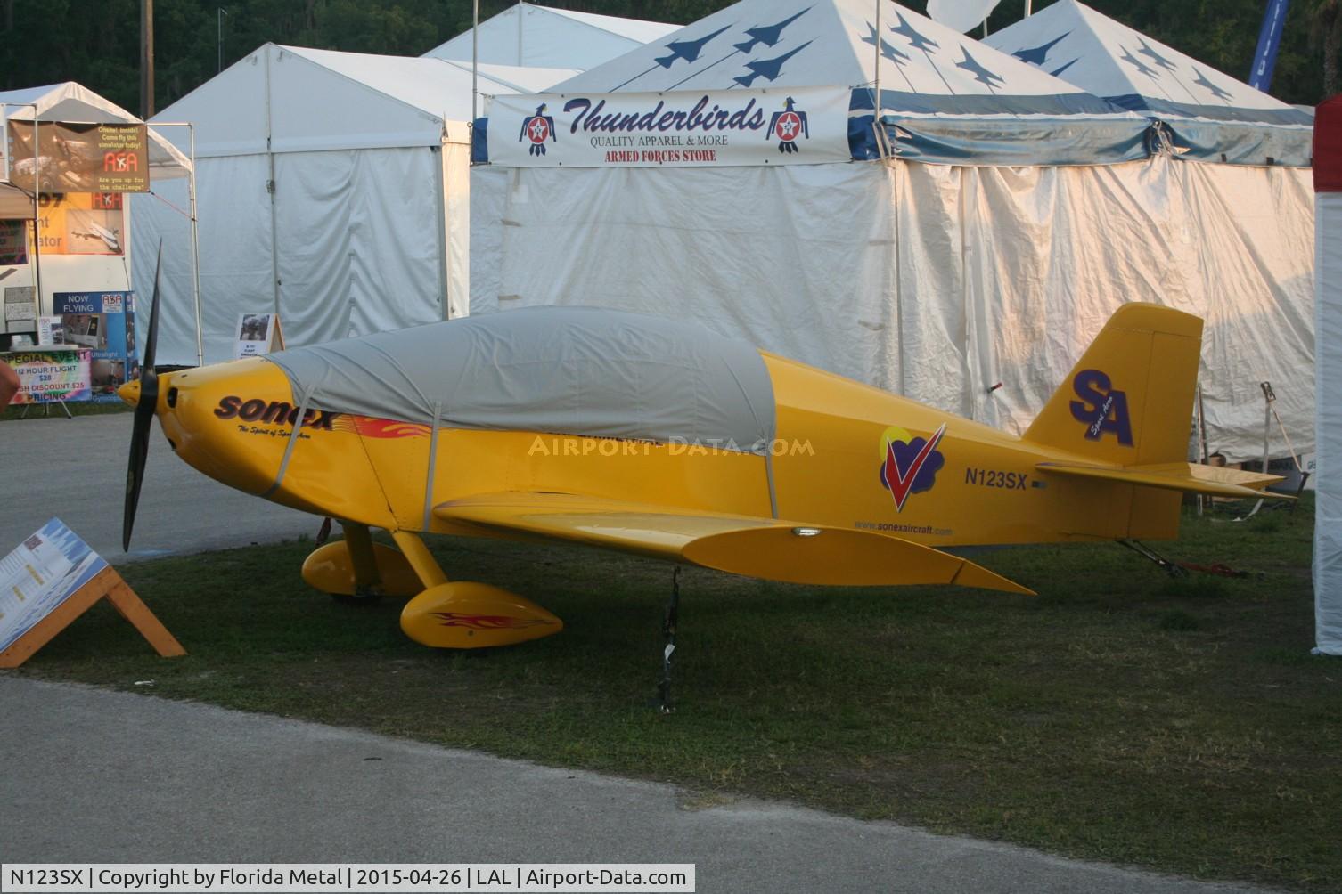 N123SX, Sonex Sonex SA C/N 0008, Sonex