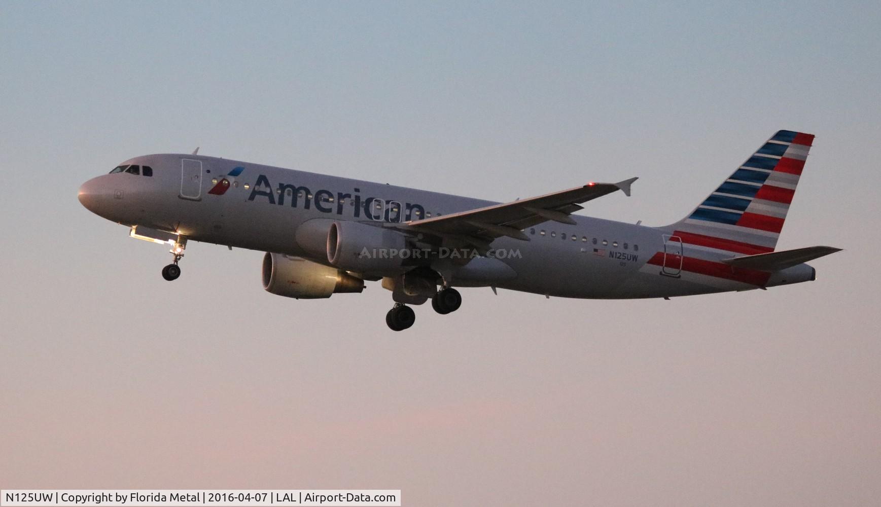 N125UW, 2009 Airbus A320-214 C/N 4086, American