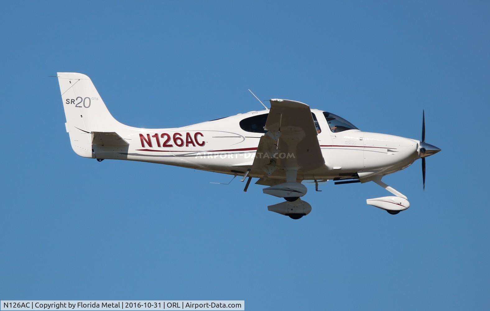 N126AC, Cirrus SR20 GTS C/N 2058, Cirrus SR20