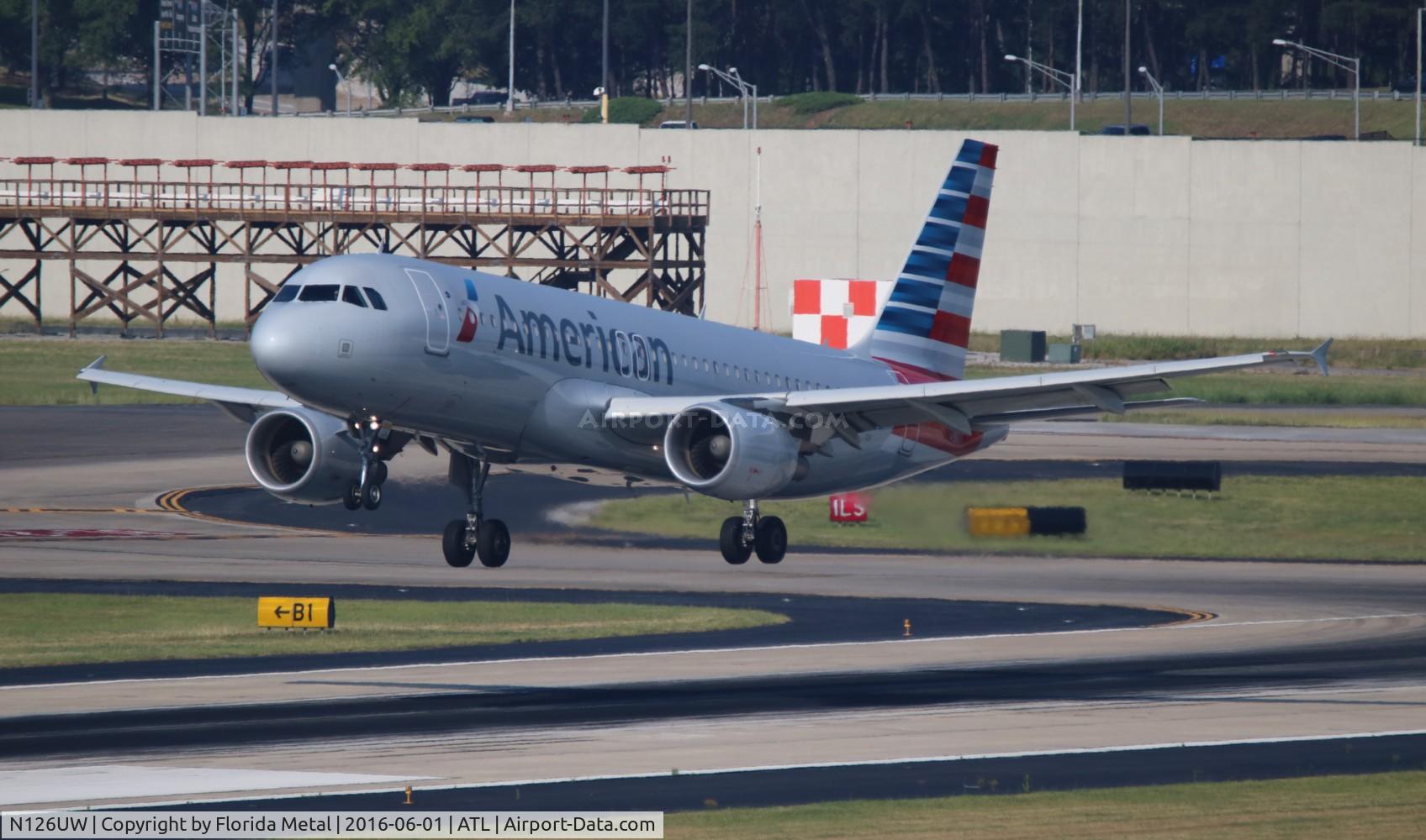 N126UW, 2009 Airbus A320-214 C/N 4149, American