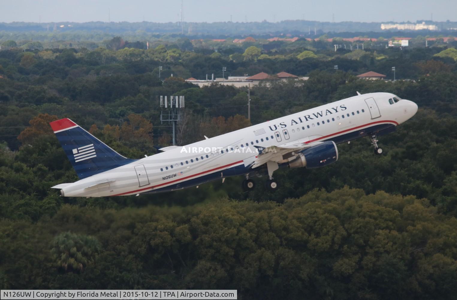 N126UW, 2009 Airbus A320-214 C/N 4149, US Airways