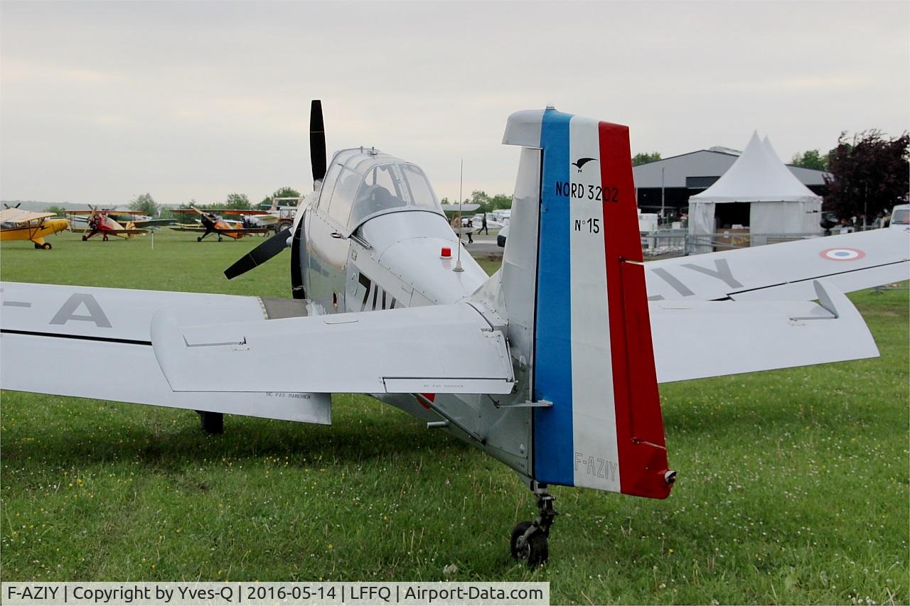 F-AZIY, Nord 3202 Master C/N 15, Nord 3202-B Master, Static park, La Ferté-Alais airfield (LFFQ) Air show 2016