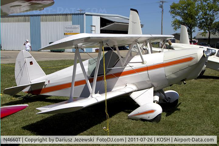 N4660T, 1965 EAA BV-1 C/N BV-1, Eaa Biplane BV-1 CN BV-1, N4660T