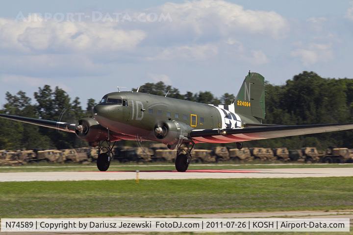 N74589, 1943 Douglas DC3C-S1C3G (C-47A) C/N 9926, Douglas DC-3C-S1C3G CN 9926, N74589