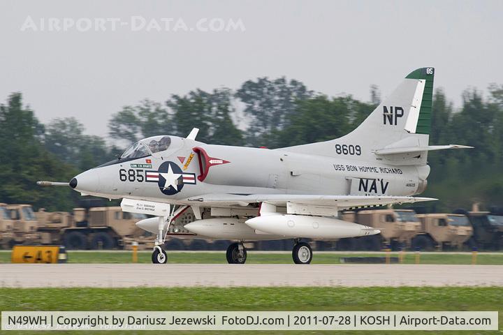 N49WH, 1959 Douglas A-4B Skyhawk C/N 11366, Douglas A-4B Skyhawk CN 11366, N49WH