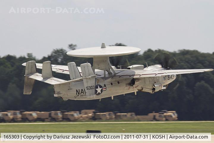 165303, Northrop Grumman E-2C Hawkeye 2000 C/N A52-176, E-2C Hawkeye 165303 643 from VAW-120 Greyhawks NAS Norfolk, VA