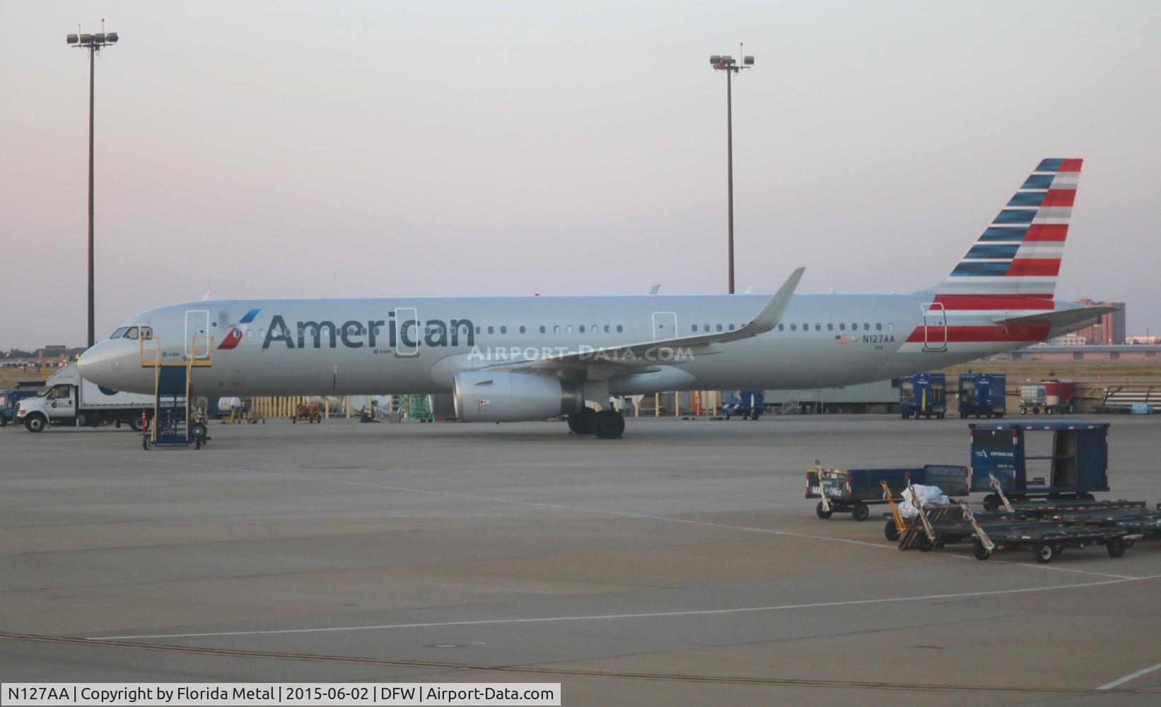 N127AA, 2014 Airbus A321-231 C/N 6334, American