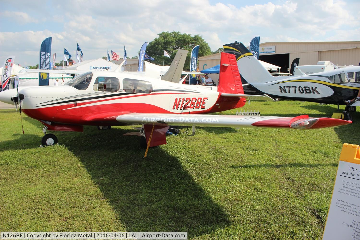 N126BE, 1992 Mooney M20J 201 C/N 24-3248, Mooney M20J