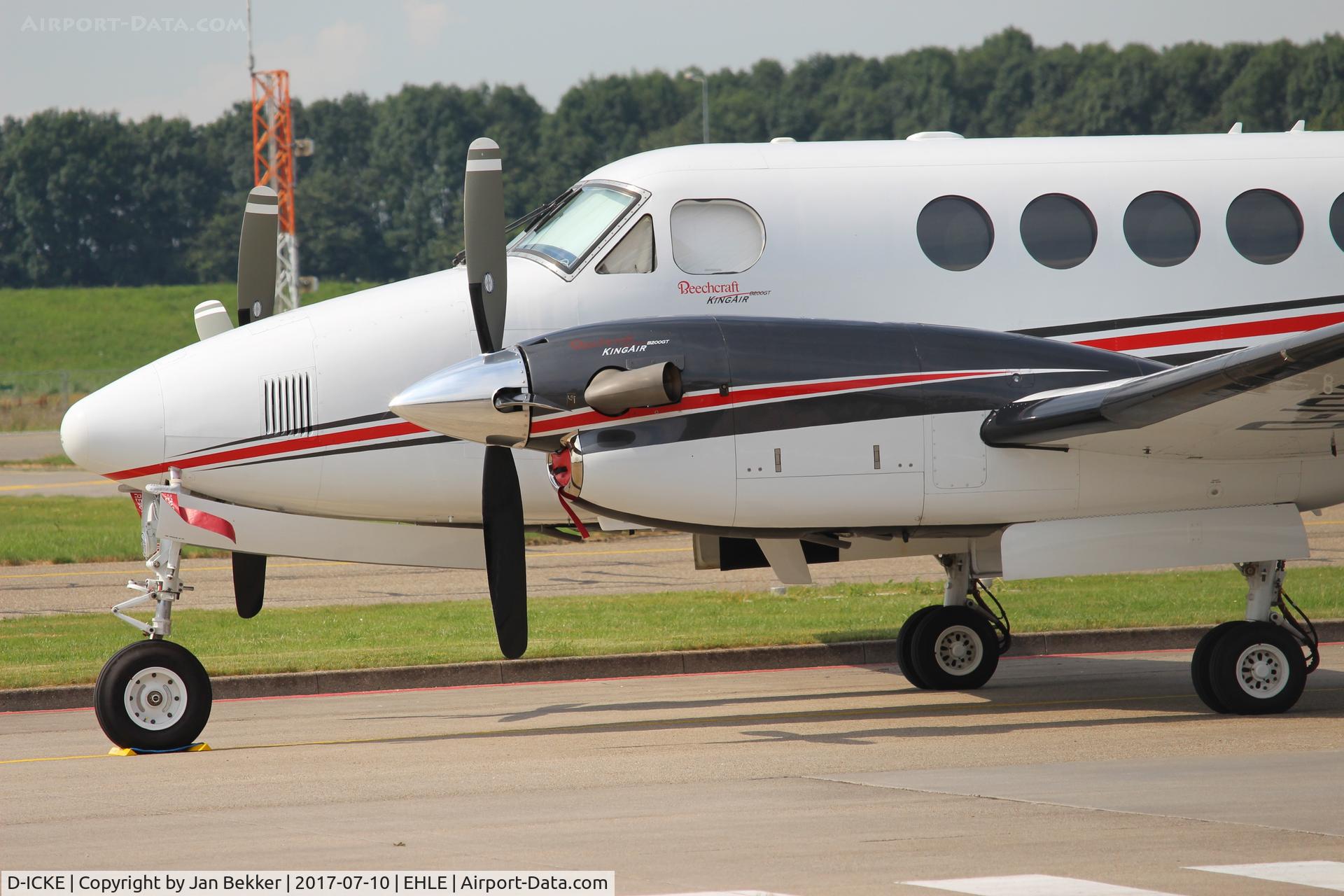 D-ICKE, 2009 Hawker Beechcraft B200GT King Air C/N BY-96, Lelystad Airport