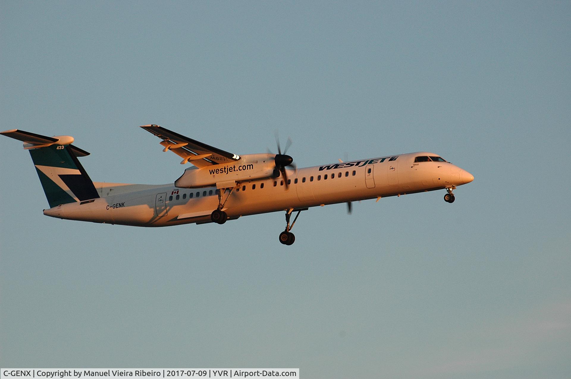 C-GENX, 2016 Bombardier DHC-8-402Q Dash 8 C/N 4527, Arrival In Vancouver