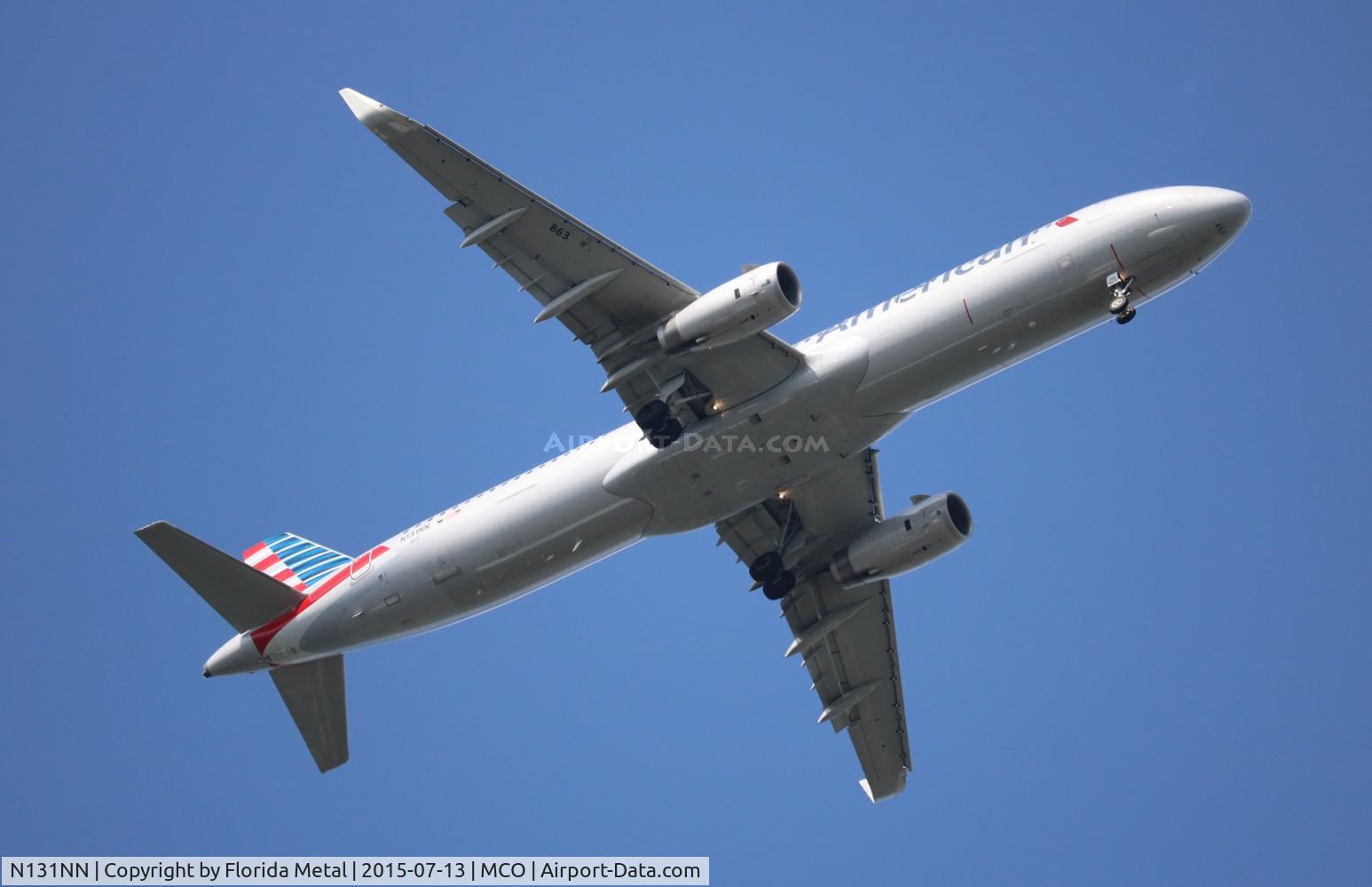 N131NN, 2014 Airbus A321-231 C/N 6472, American