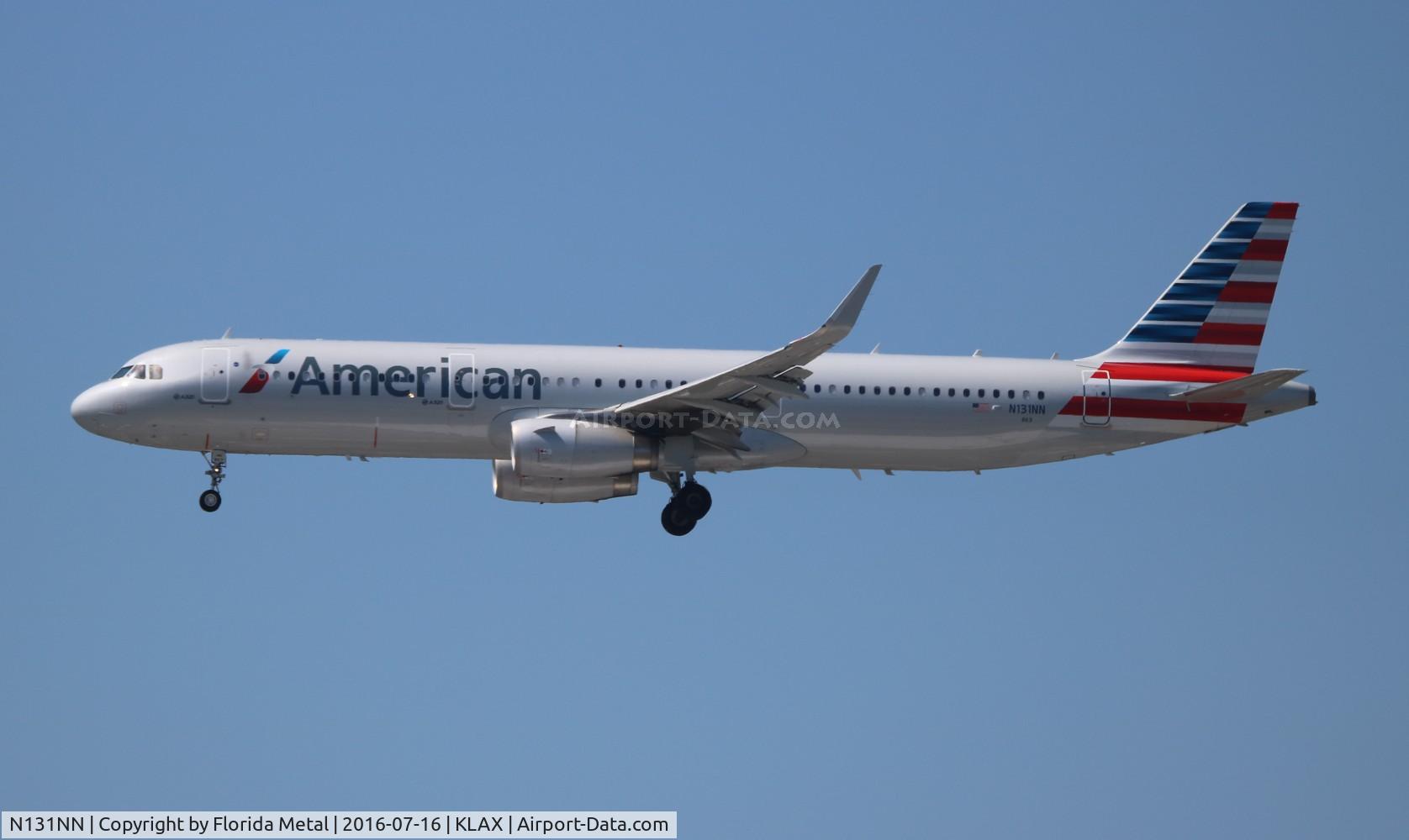 N131NN, 2014 Airbus A321-231 C/N 6472, American