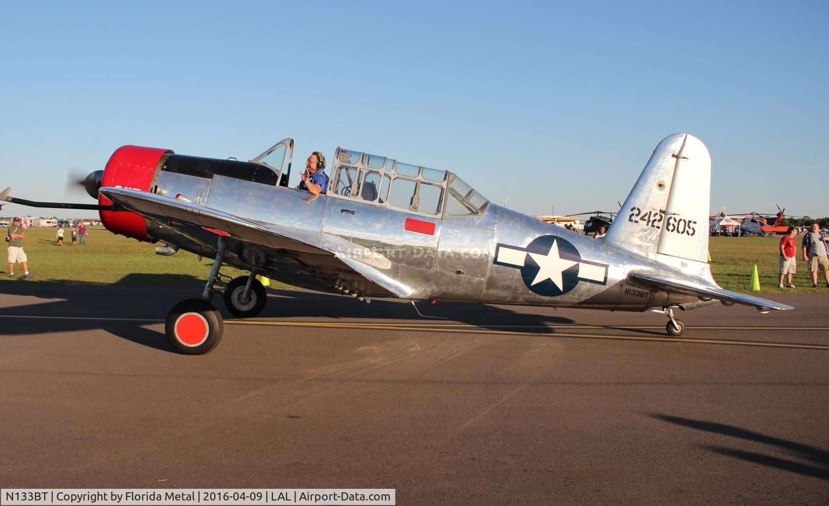 N133BT, 1943 Consolidated Vultee BT-13A C/N 9683, BT-13A
