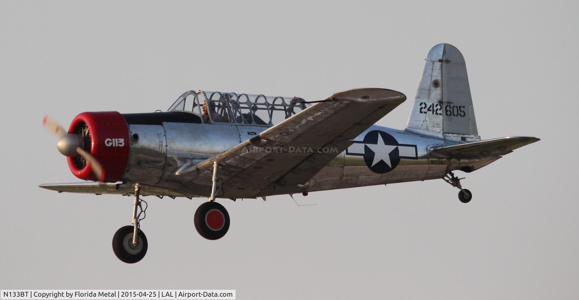 N133BT, 1943 Consolidated Vultee BT-13A C/N 9683, BT-13A