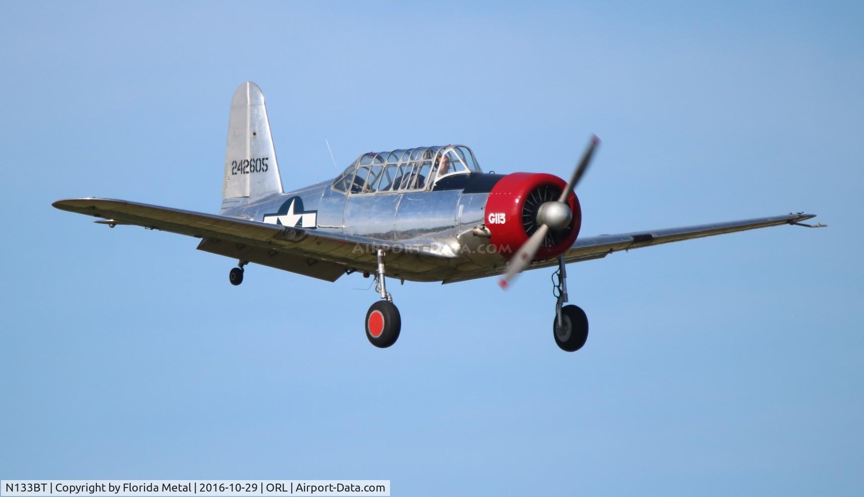N133BT, 1943 Consolidated Vultee BT-13A C/N 9683, BT-13A