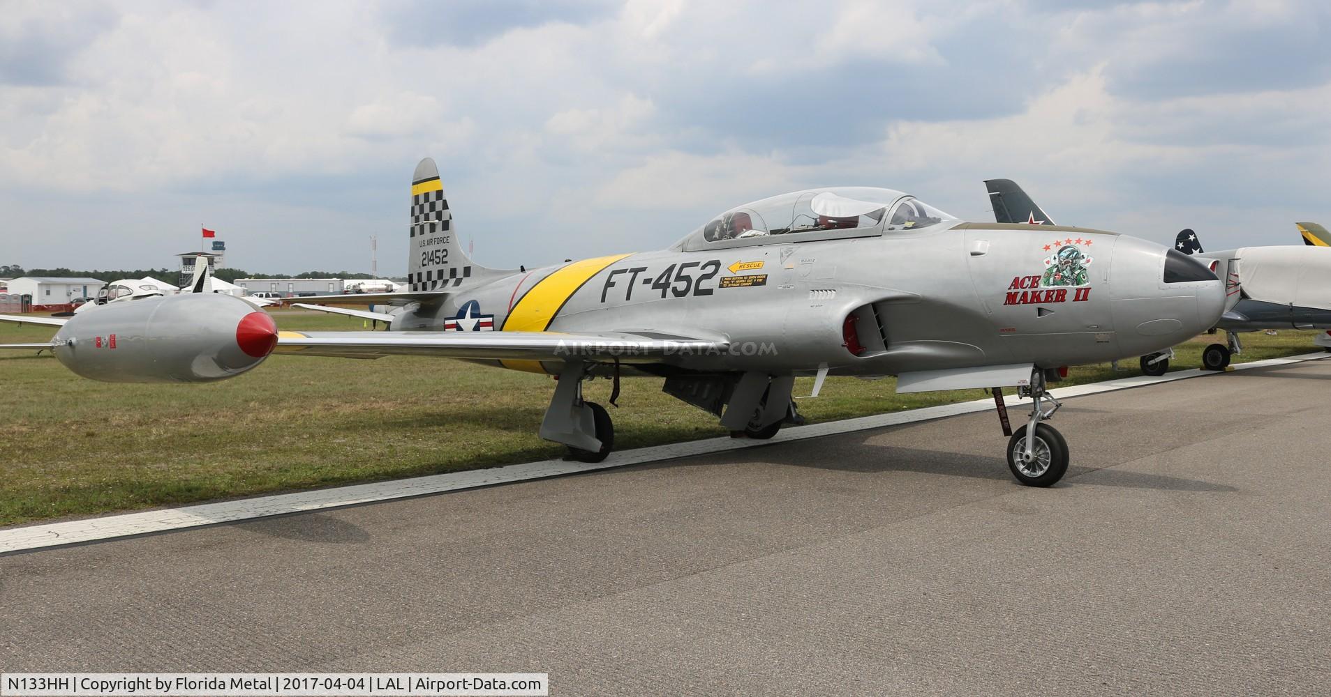 N133HH, 1954 Canadair CT-133 Silver Star 3 (CL-30) C/N T33-452, CT-133