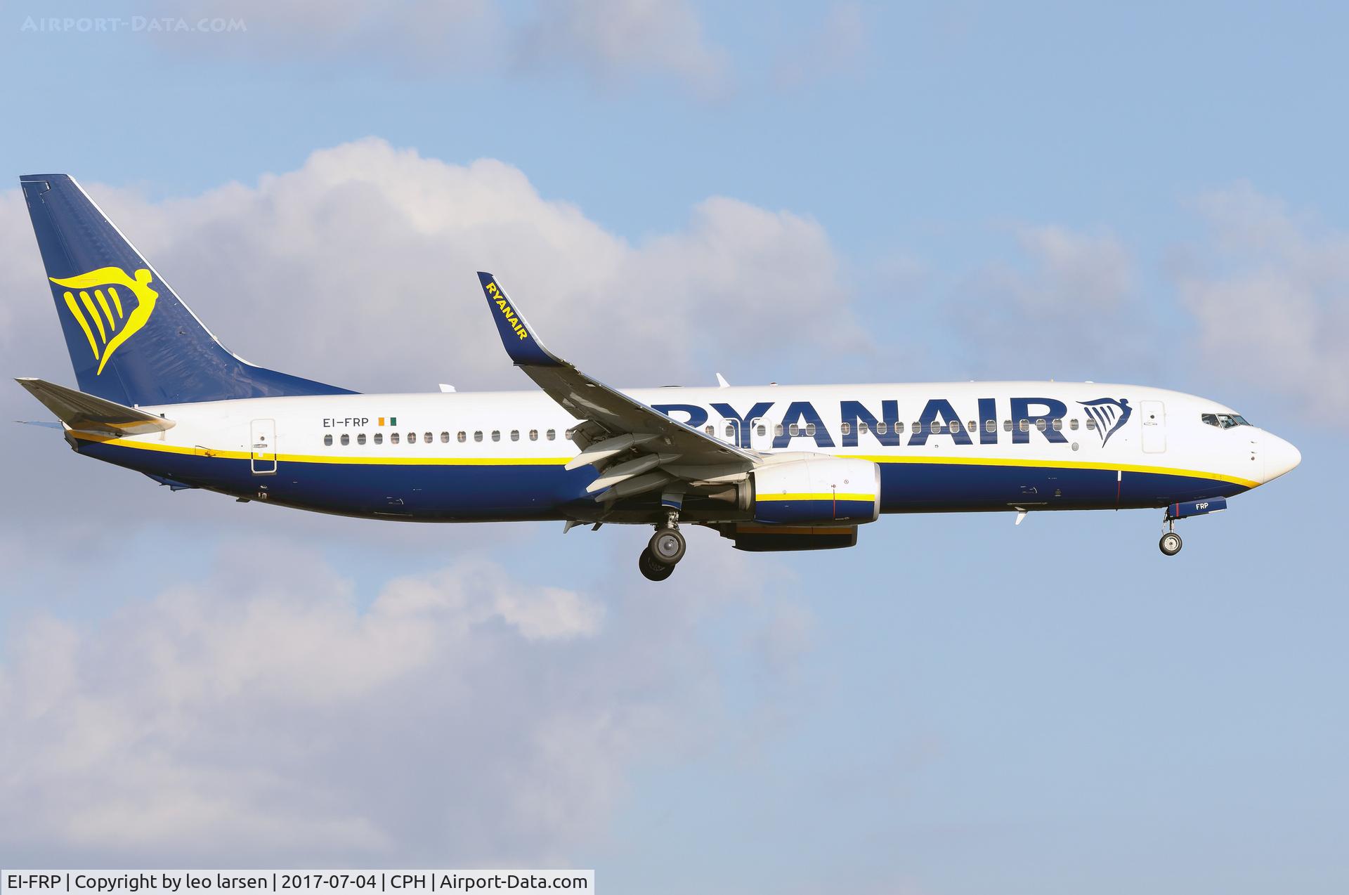 EI-FRP, 2016 Boeing 737-8AS C/N 62692, Copenhagen 4.7.2017